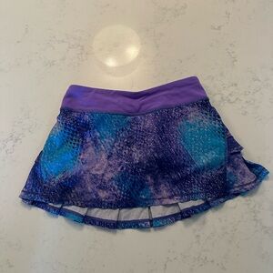 Ivivva Purple and Blue Athletic Skirt